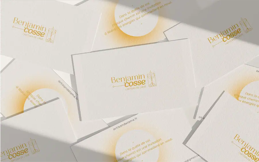 Identité de marque pour une médecine holistique l'Artisan de l’Âme